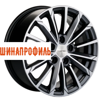 Диски Khomen Wheels Khomen Wheels KHW1611 (Passat) 6,5x16 5x112 ET41 D57,1 Gray-FP