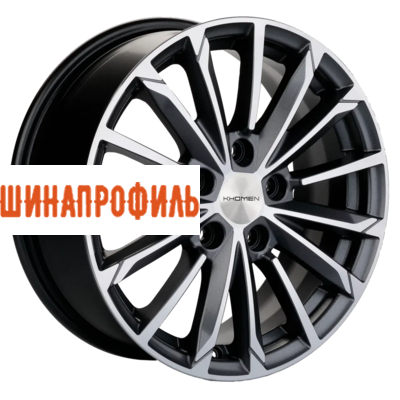 Диски Khomen Wheels Khomen Wheels KHW1611 (Seltos/Soul) 6,5x16 5x114,3 ET44 D67,1 Gray-FP
