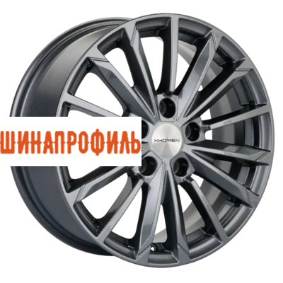 Диски Khomen Wheels Khomen Wheels KHW1611 (Seltos/Soul) 6,5x16 5x114,3 ET44 D67,1 Gray