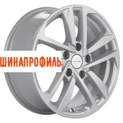 Диски Khomen Wheels Khomen Wheels KHW1612 (Elantra/Ceed/Cerato/i30) 6,5x16 5x114,3 ET50 D67,1 F-Silver