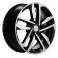 Khomen Wheels KHW1612 (Elantra/Ceed/Cerato/i30) 6,5x16 5x114,3 ET50 D67,1 Black-FP