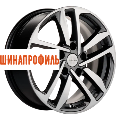 Диски Khomen Wheels Khomen Wheels KHW1612 (Polo) 6,5x16 5x100 ET39 D57,1 Gray-FP
