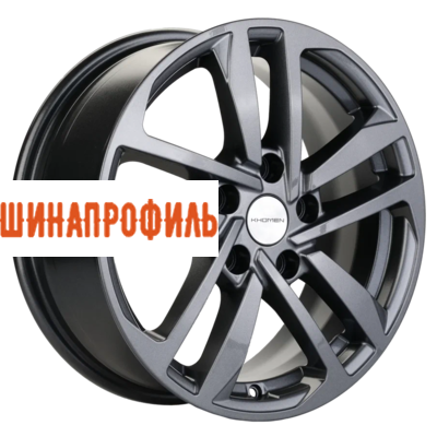 Диски Khomen Wheels Khomen Wheels KHW1612 (Polo) 6,5x16 5x100 ET39 D57,1 Gray