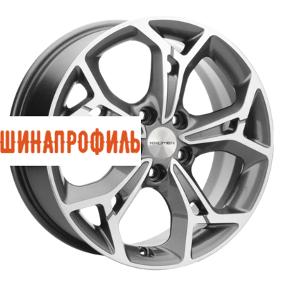 Диски Khomen Wheels Khomen Wheels KHW1702 (CX-5/Seltos/Optima) 7x17 5x114,3 ET50 D67,1 Gray-FP