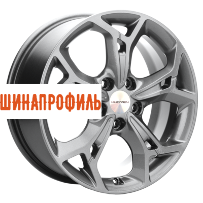 Диски Khomen Wheels Khomen Wheels KHW1702 (Optima/Tucson) 7x17 5x114,3 ET51 D67,1 Gray