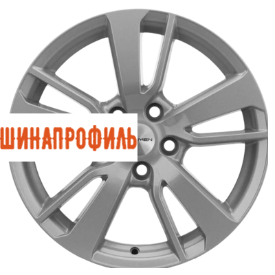 Диски Khomen Wheels Khomen Wheels KHW1704 (RAV4) 7x17 5x114,3 ET39 D60,1 F-Silver