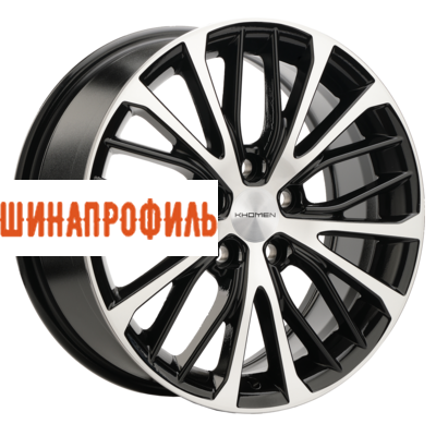 Диски Khomen Wheels Khomen Wheels KHW1705 (Chery Tiggo) 7x17 5x108 ET40 D60,1 Black-FP