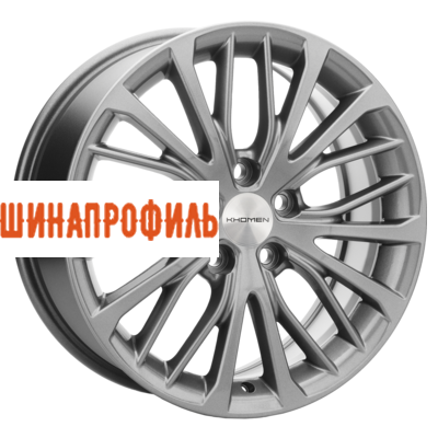Диски Khomen Wheels Khomen Wheels KHW1705 (CX-5/i40/X-Trail) 7x17 5x114,3 ET45 D67,1 Gray