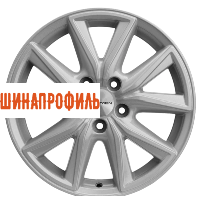 Диски Khomen Wheels Khomen Wheels KHW1706 (RAV4) 7x17 5x114,3 ET39 D60,1 F-Silver