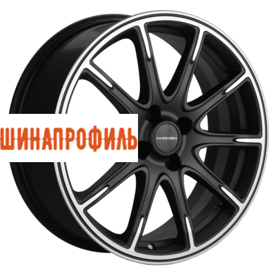 Диски Khomen Wheels Khomen Wheels KHW1707 (Lada Granta) 6,5x17 4x98 ET38 D58,6 Black-FP matt