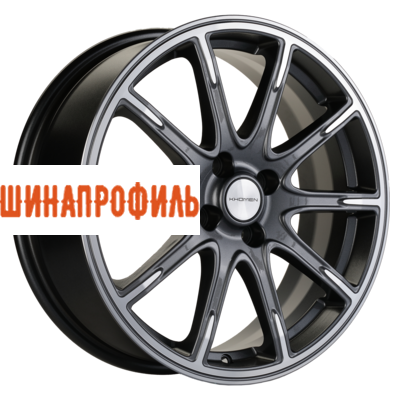 Диски Khomen Wheels Khomen Wheels KHW1707 (Lada Granta) 6,5x17 4x98 ET38 D58,6 Gray-FP