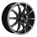 Khomen Wheels KHW1707 (XRay) 6,5x17 4x100 ET41 D60,1 Black-FP matt