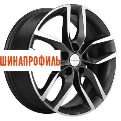Диски Khomen Wheels Khomen Wheels KHW1708 (Chery tiggo 7pro) 6,5x17 5x108 ET33 D60,1 Gray-FP