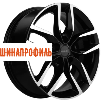 Диски Khomen Wheels Khomen Wheels KHW1708 (Geely Coolray) 6,5x17 5x114,3 ET45 D54,1 Black-FP