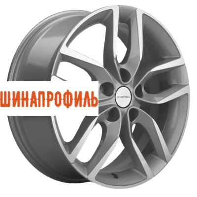 Диски Khomen Wheels Khomen Wheels KHW1708 (Haval F7/F7x) 6,5x17 5x114,3 ET40 D64,1 F-Silver-FP