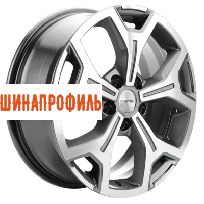 Диски Khomen Wheels Khomen Wheels KHW1710 (Coolray) 6,5x17 5x114,3 ET45 D54,1 Gray-FP