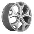 Khomen Wheels KHW1710 (Coolray) 6,5x17 5x114,3 ET45 D54,1 F-Silver-FP