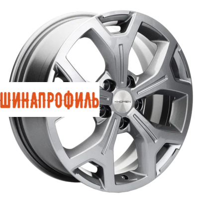 Диски Khomen Wheels Khomen Wheels KHW1710 (Haval F7/F7x) 6,5x17 5x114,3 ET40 D64,1 Gray