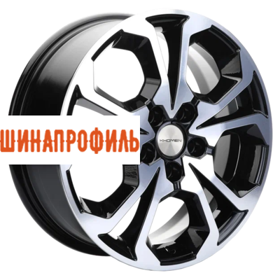 Диски Khomen Wheels Khomen Wheels KHW1711 (Coolray) 6,5x17 5x114,3 ET45 D54,1 Black-FP