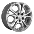 Khomen Wheels KHW1711 (Coolray) 6,5x17 5x114,3 ET45 D54,1 F-Silver-FP