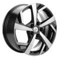 Khomen Wheels KHW1712 (Haval Jolion) 7x17 5x114,3 ET37 D66,5 Black-FP