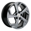 Khomen Wheels KHW1712 (Haval Jolion) 7x17 5x114,3 ET37 D66,5 Gray