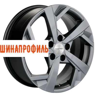 Диски Khomen Wheels Khomen Wheels KHW1712 (Karog/Octavia/Tiguan) 7x17 5x112 ET43 D57,1 G-Silver