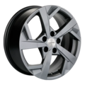 Khomen Wheels KHW1712 (Karog/Octavia/Tiguan) 7x17 5x112 ET43 D57,1 G-Silver