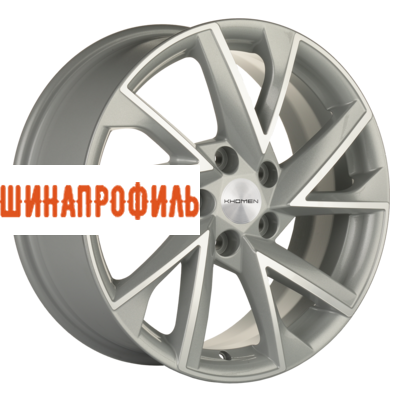 Диски Khomen Wheels Khomen Wheels KHW1714 (CX-5/Seltos/Optima) 7x17 5x114,3 ET50 D67,1 F-Silver-FP