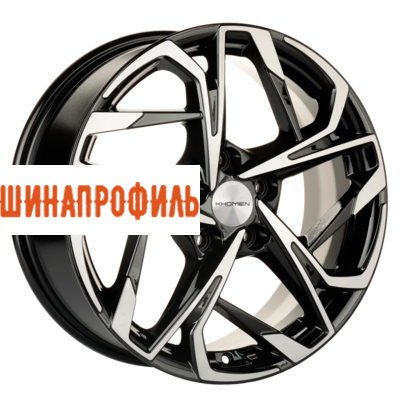 Диски Khomen Wheels Khomen Wheels KHW1716 (Chery tiggo 7pro) 7x17 5x108 ET40 D60,1 Black-FP