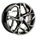 Khomen Wheels KHW1716 (Chery tiggo 7pro) 7x17 5x108 ET40 D60,1 Black-FP