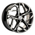 Khomen Wheels KHW1716 (Forester) 7x17 5x114,3 ET48 D56,1 Black-FP