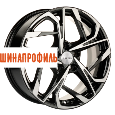 Диски Khomen Wheels Khomen Wheels KHW1716 (Sportage) 7x17 5x114,3 ET48 D67,1 Black-FP