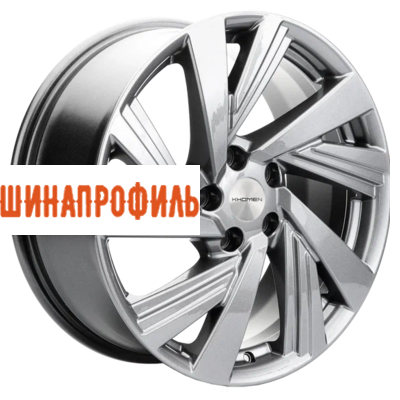 Диски Khomen Wheels Khomen Wheels KHW1801 (Chery Tiggo) 7,5x18 5x108 ET40 D60,1 Gray