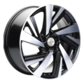 Khomen Wheels KHW1801 (Chery Tiggo) 7,5x18 5x108 ET40 D60,1 Black-FP