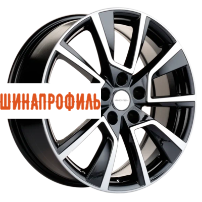 Диски Khomen Wheels Khomen Wheels KHW1802 (Forester) 7x18 5x114,3 ET48 D56,1 Black-FP