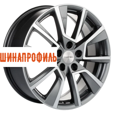 Диски Khomen Wheels Khomen Wheels KHW1802 (RAV4) 7x18 5x114,3 ET35 D60,1 Gray-FP