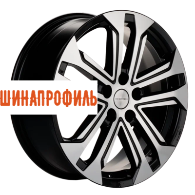 Диски Khomen Wheels Khomen Wheels KHW1803 (Chery Tiggo 3/Tiggo 3 Pro) 7x18 5x108 ET45 D60,1 Black-FP