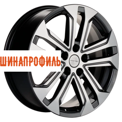 Диски Khomen Wheels Khomen Wheels KHW1803 (Dargo/Jolion) 7x18 5x114,3 ET37 D66,5 Gray-FP