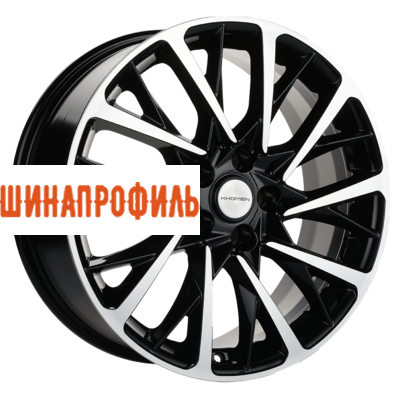 Диски Khomen Wheels Khomen Wheels KHW1804 (Chery Tiggo) 7,5x18 5x108 ET40 D60,1 Black-FP