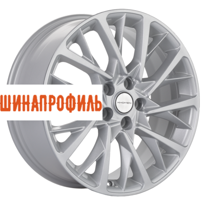 Диски Khomen Wheels Khomen Wheels KHW1804 (Chery Tiggo) 7,5x18 5x108 ET40 D60,1 F-Silver