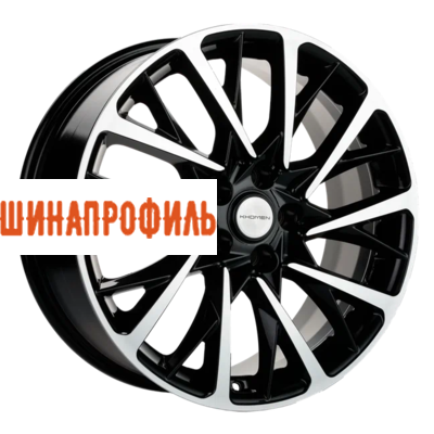 Диски Khomen Wheels Khomen Wheels KHW1804 (Tugela/Jaguar F-Pace) 7,5x18 5x108 ET46 D63,4 Black-FP