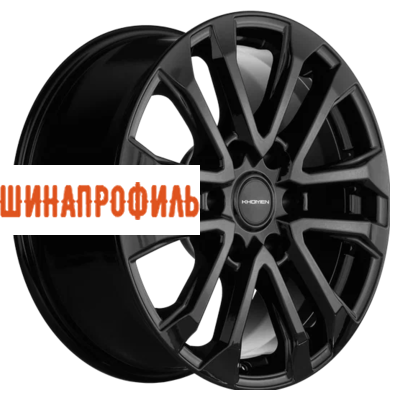 Диски Khomen Wheels Khomen Wheels KHW1805 (Fortuner/Hilux) 7,5x18 6x139,7 ET30 D106,1 Black