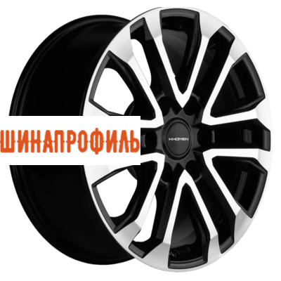 Диски Khomen Wheels Khomen Wheels KHW1805 (Haval H5/Great Wall Hover H3/H5) 7,5x18 6x139,7 ET38 D100,1 Black-FP