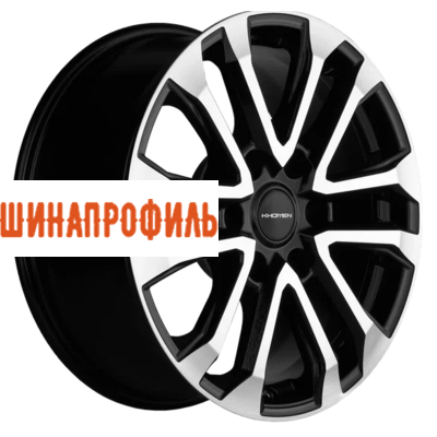 Диски Khomen Wheels Khomen Wheels KHW1805 (Haval H9) 7,5x18 6x139,7 ET42 D75,1 Black-FP
