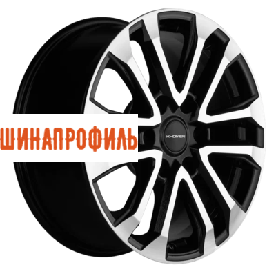 Диски Khomen Wheels Khomen Wheels KHW1805 (JAC T6 Pickup) 7,5x18 6x139,7 ET30 D106,1 Black-FP