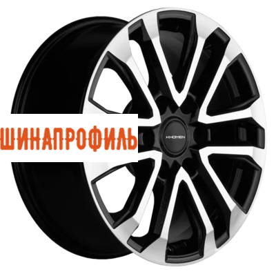 Диски Khomen Wheels Khomen Wheels KHW1805 (L200) 7,5x18 6x139,7 ET38 D67,1 Black-FP