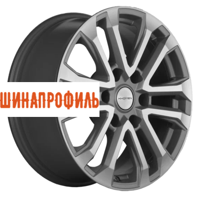 Диски Khomen Wheels Khomen Wheels KHW1805 (LC Prado) 7,5x18 6x139,7 ET25 D106,1 F-Silver-FP