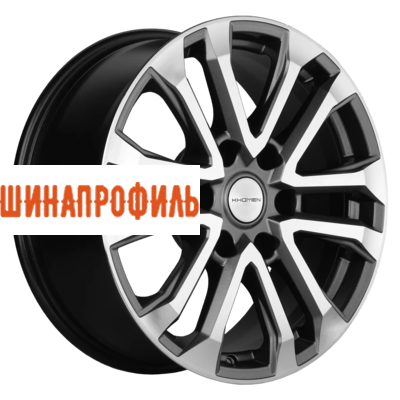 Диски Khomen Wheels Khomen Wheels KHW1805 (LC Prado) 7,5x18 6x139,7 ET25 D106,1 Gray-FP