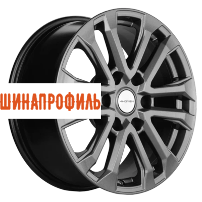 Диски Khomen Wheels Khomen Wheels KHW1805 (LC Prado) 7,5x18 6x139,7 ET25 D106,1 Gray